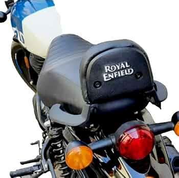 SGTB Pillion Backrest for Royal Enfield Hunter 350 with Heavy Back ...