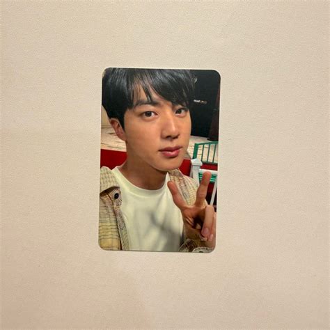 Photocard pc jin seokjin bts map of the soul 7 the journey official japan | Shopee Malaysia
