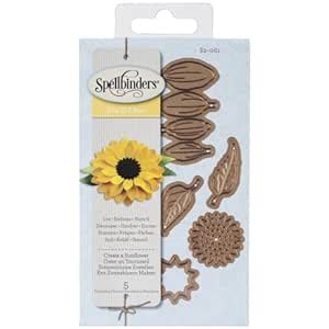 Spellbinders S2-061 Shapeabilities 'Create a Sunflower' Scrapbooking ...