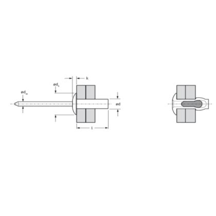 Hydraseal - High-Strength Leakproof Rivet | Breakstem Fastener