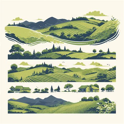 Premium Vector | Vietnamese rice paddy patterns with agricultural themes - agriculture in vietnamese