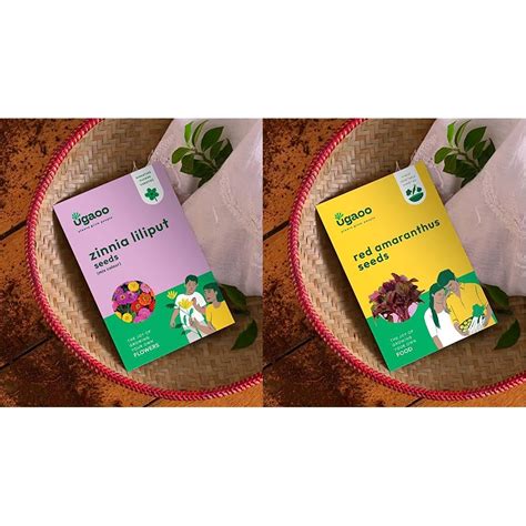UGAOO Zinnia Lilliput Flower Seeds (Multicolour, Pack of 200) & UGAOO ...
