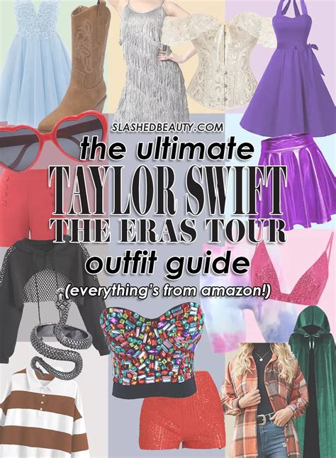 Taylor swift eras tour outfits – Artofit