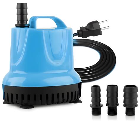 PawLites 3500L/H 60W Submersible Water Fountain Pump For Aquariums ...