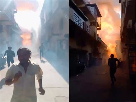 Smoke billows in Ahmedabad's Bapunagar, 8 vehicles of fire brigade ...