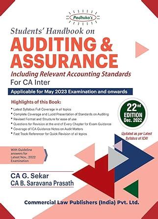 Amazon.in: Buy Students’ Handbook On Auditing and Assurance Book Online ...