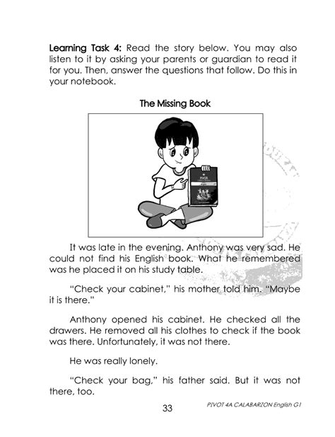 Image result for Module 1 Grade 1 Project