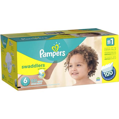 Pampers Swaddlers Diapers Size 6, 100 Count >>> You can get more ...