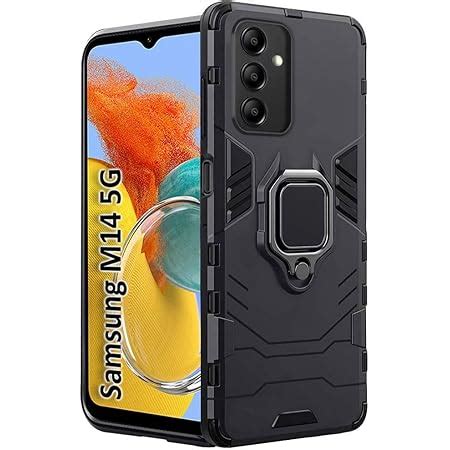 TheGiftKart Tough Armor Bumper Back Case Cover for Samsung Galaxy M14 ...