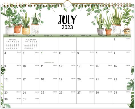 Calendar 2023-2024 - Jul. 2023 - Dec. 2024, | Ubuy India