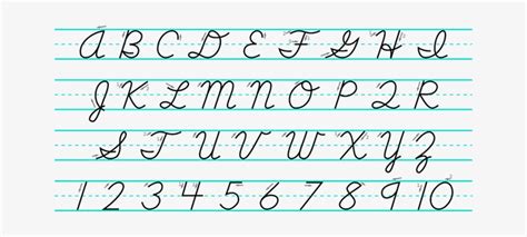 Uppercase Cursive Letters - Free Transparent PNG Download - PNGkey
