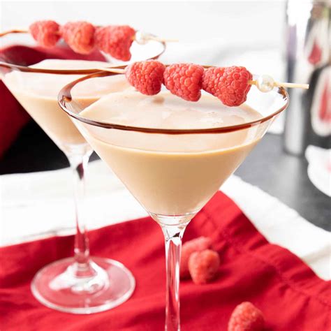 Chocolate Raspberry Martini - Beaming Baker