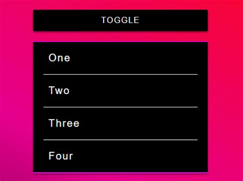 JavaScript Slide Transition 的图像结果