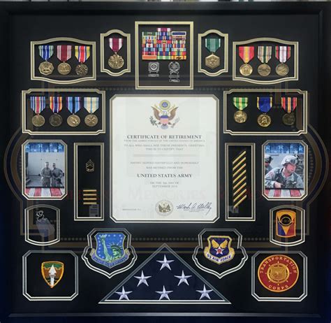 Retirement Shadow Box Army at Skye Zepps blog