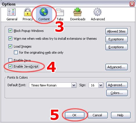 javascript Enable Tutorial