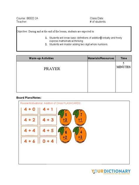 Image result for Two Digit Number Adding Lesson Plan