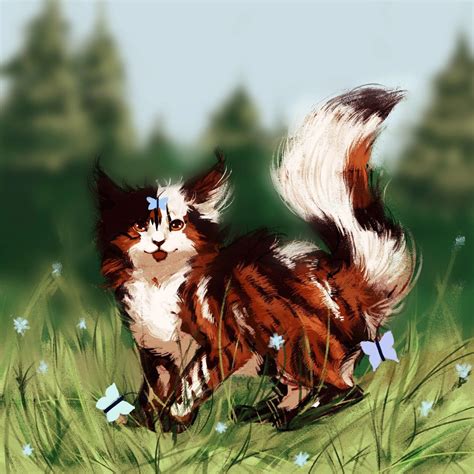 Mapleshade | Кот-воитель, Милые рисунки, Кошки