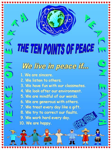 BILINGUAL AL-YUSSANA: DECÁLOGO DE LA PAZ