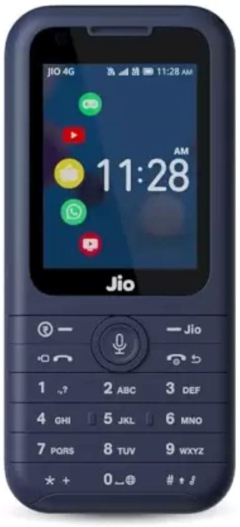 Jio PRIMA 4G (Blue) 4G LTE 9Locked For Jio Sim only