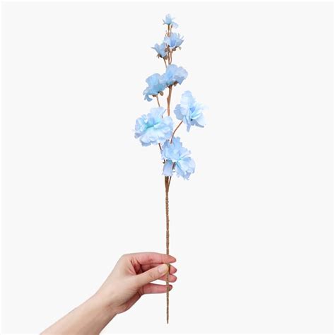Buy HOMESAKE Set of 2 Artificial Forsythia Flower Sticks - 83.8cm from ...