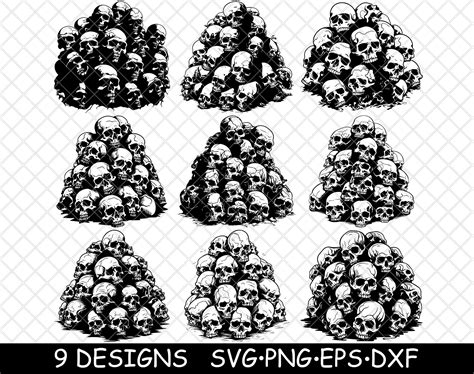 Pile Of Skulls Tattoo