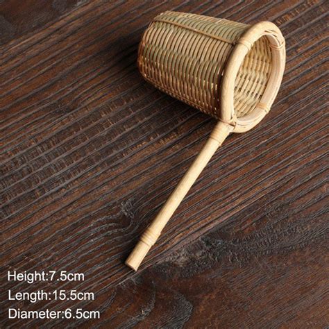 Bamboo Tea Filter Tea Infuser Loose Tea Strainer Steeper Japanese-style Tea Ceremony Bamboo Tea ...