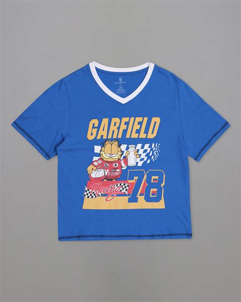 Garfield Printed Regular Fit Tshirt For Women – Free Authority