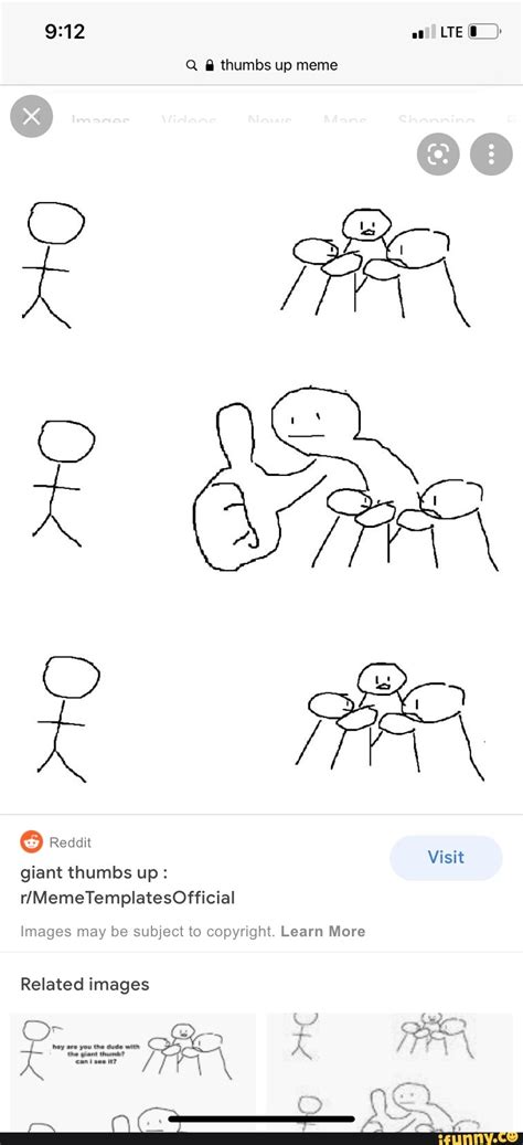 Q @ thumbs up meme Visit giant thumbs up: Images may be subject to ...