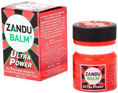 ZANDU Zandu Balm Ultra Power 8ml gel - Buy Baby Care Products in India ...