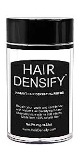 Hair Densify - Hair Building Fibers - Natural Black (Large Size - 25gm ...