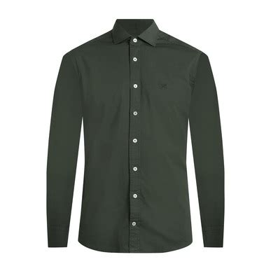 Buy Men Green Solid Long Sleeve Casual Shirts Online at The Collective ...