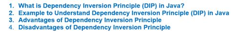 Image result for Dependency Inversion Principle Code Example Java