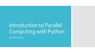 Image result for Python Parallel Computing Project