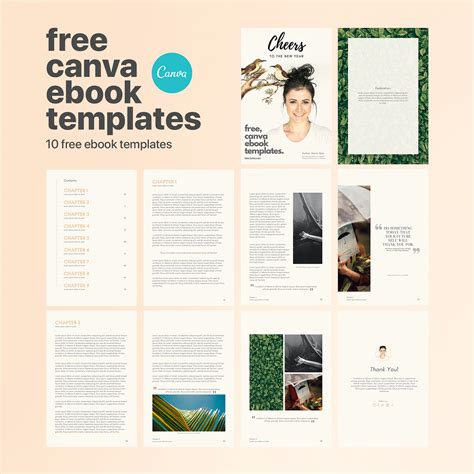 Printable Book Template Canva - Printable Free Templates