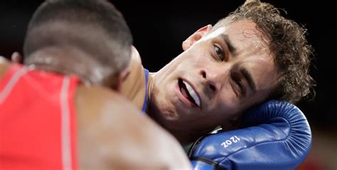 Tokyo Olympics: Moroccan Boxer Youness Baalla Tries To Bite Off David ...