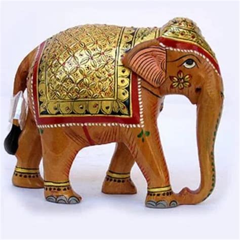 Wooden Elephant - Wooden Elephant Statue Manufacturer from Jaipur