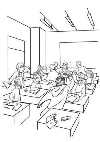 下课简笔画 的图像结果