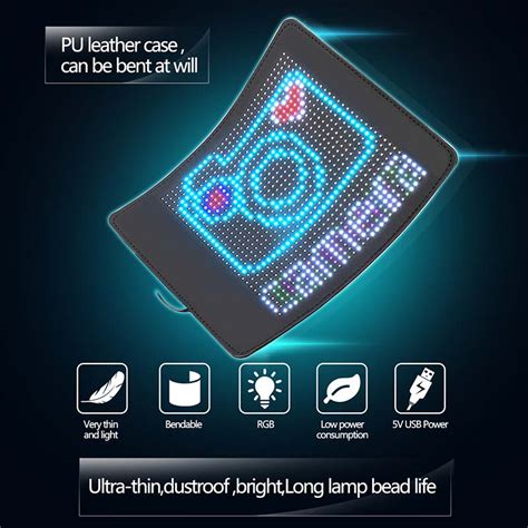 Leadleds Full Color Flexible Sign LED Poster Programmable