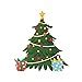 Buy 100yellow® Festival Christmas Window Decorations PVC Vinyl ...