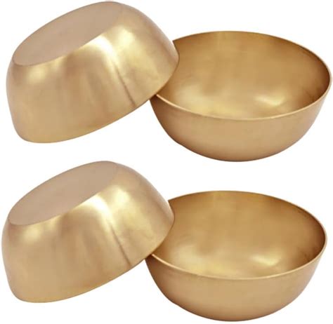 Buy Utensils Masters Matte Finished Pure Kansa/Bronze Solid Serving ...