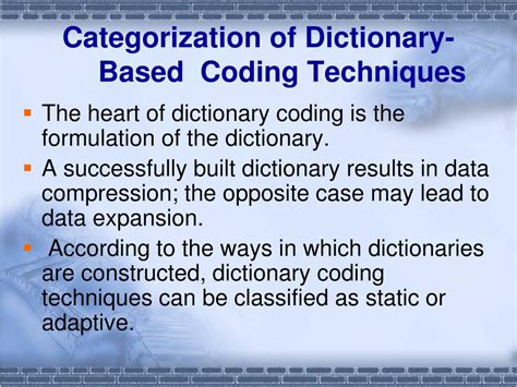 Image result for Dictionary Coding Decoding
