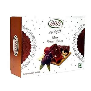 GRB Ghee Dates Halwa 200g : Amazon.in: Grocery & Gourmet Foods