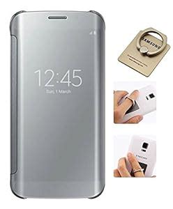 YGS Smart Clear View Slim Electroplating Mirror Transparent Hard Flip ...