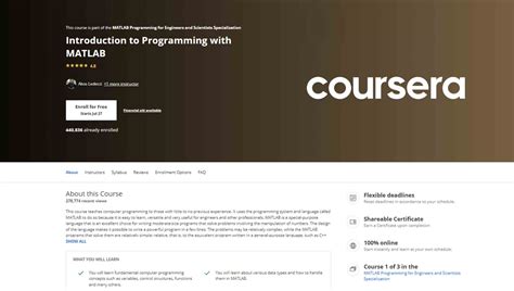 Image result for Matlab Coding Free Courses