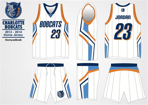 Charlotte Bobcats 2013-2014 Home Jersey