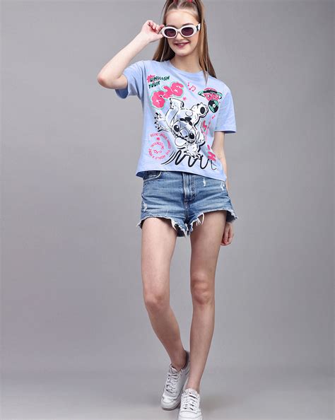 Lilo & Stitch Regular Fit Tshirt For Women – Free Authority