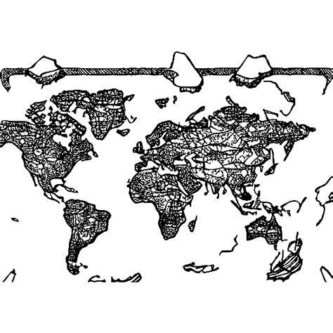 World Map Coloring Pages [2025]