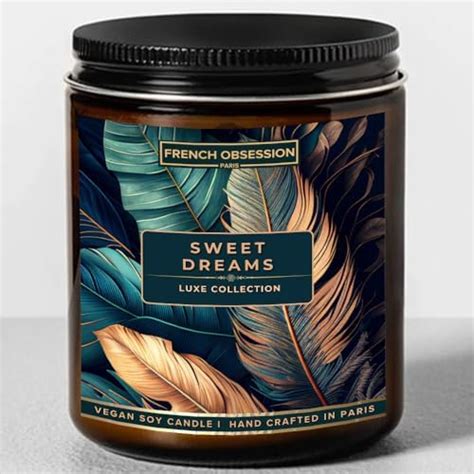 French Obsession Soy Wax Scented Candles For Bedroom| Candle Gift Set ...