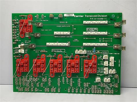 Carrier Transicold 22-02269-11 Motherboard PCB 220226911 – S N Marine