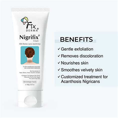 Buy Fixderma Nigrifix cream for Acanthosis Nigricans | Exfoliant | For ...